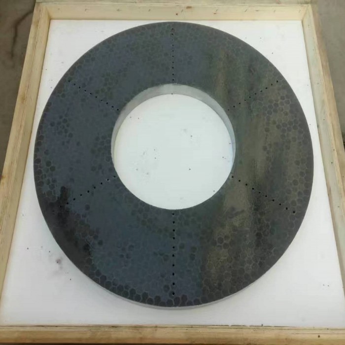 Super abrasive diamond grinding plate